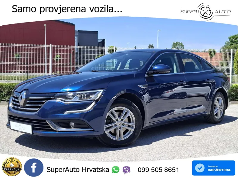 Renault Talisman 1.7 Blue dCi 120 KS, REG 06/27 TEM+LED+VIRT