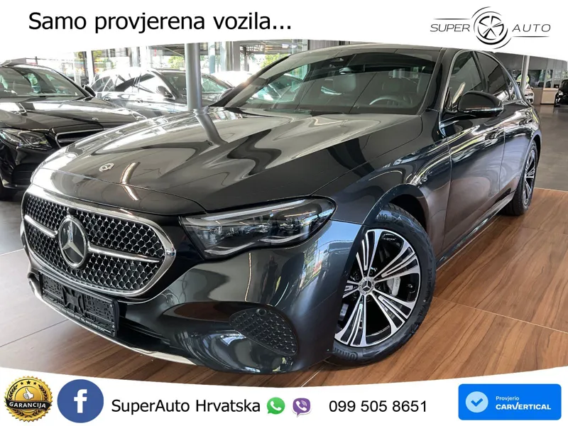 Mercedes E 450d 4M Aut. Avantgarde 367 KS, PANO+360+ACC+GR SJED+KEY+VIRT+LANE