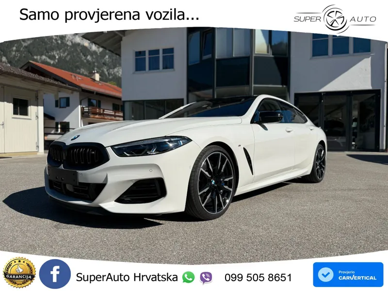 BMW M850i Gran Coupe xDrive Aut. M Sport 530 KS, PANO+360+ACC+GR SJED+KEY+LANE