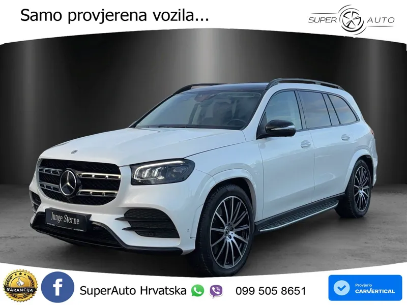 Mercedes GLS 400d 4M AMG 330 KS, 7-SJED+ZRAČNI+LED+4xGR SJED+PANO+360+MASAŽA