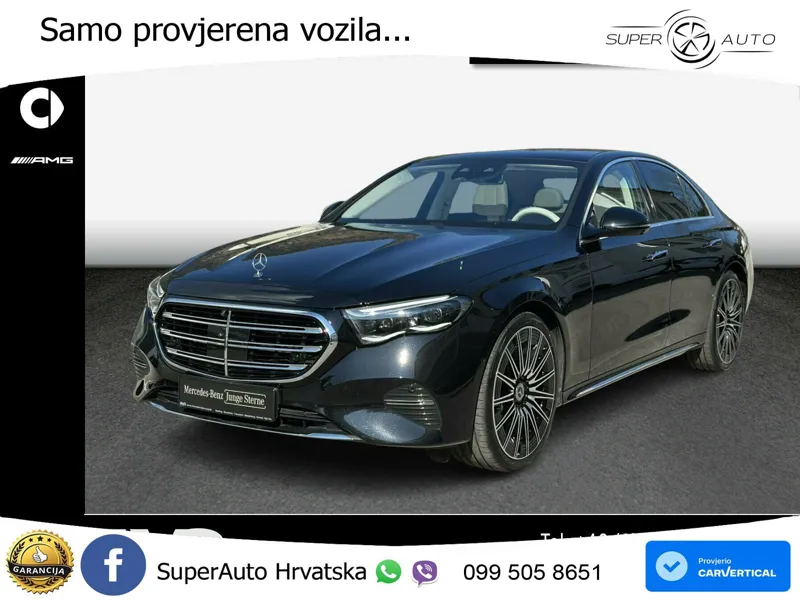 Mercedes E 450d V6 4M Aut. 367KS, 360+ZRAČNI+PANO+NAVI+GR SJED+VIRT+LED