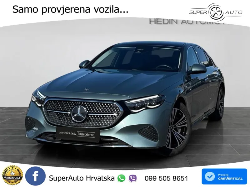 Mercedes E 450d 4M Aut. 367 KS, PANO+360+ACC+GR SJED+KEY+VIRT+LANE