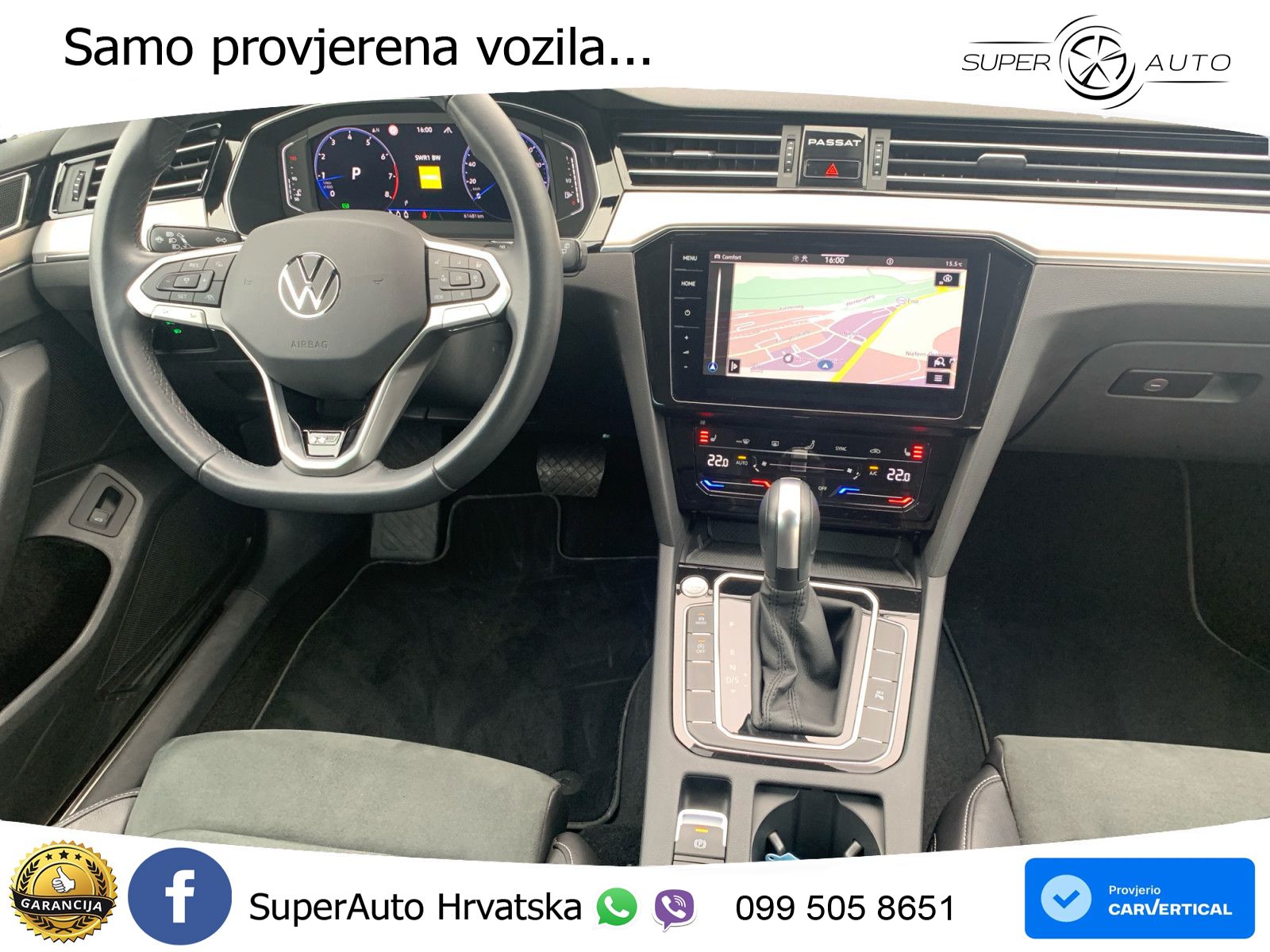 Volkswagen Passat Variant 2.0 TSI (190 KS) DSG R-Line LED+GR SJED+ACC