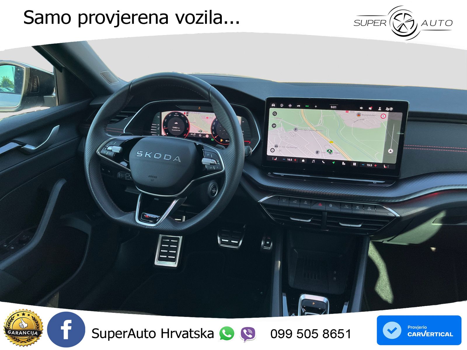 Škoda Octavia Combi RS 2.0 TSI (265 KS) DSG LED+GR SJED+ACC