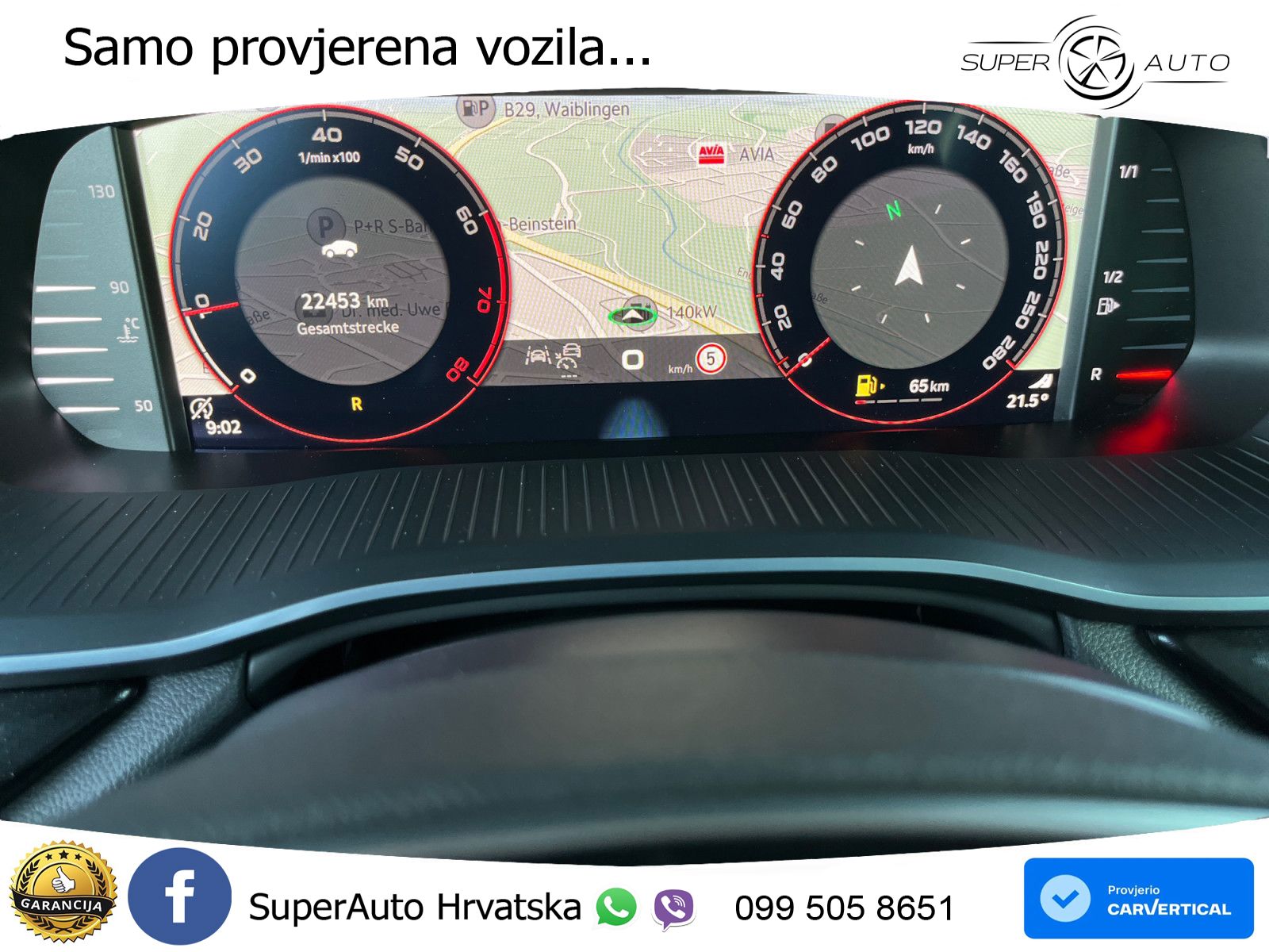 Škoda Octavia Combi RS 2.0 TSI (265 KS) DSG LED+GR SJED+ACC