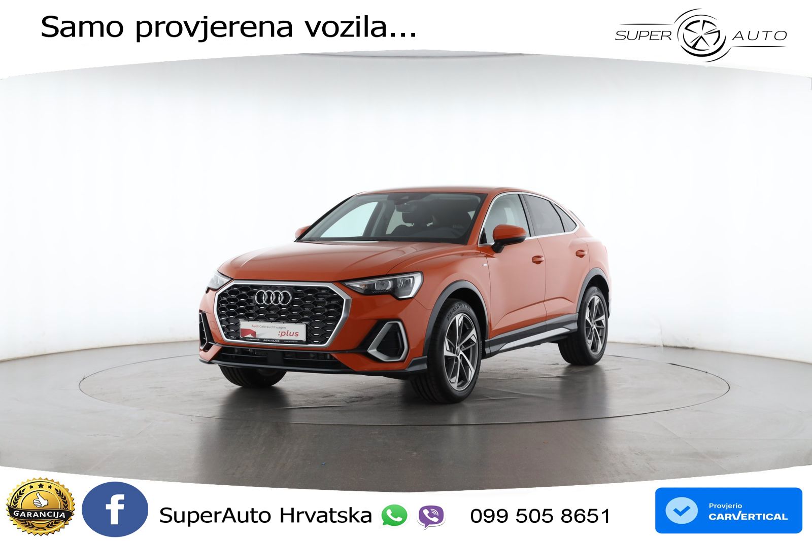 Audi Q3 II Sportback 35 TFSI (150 KS) S tronic S line