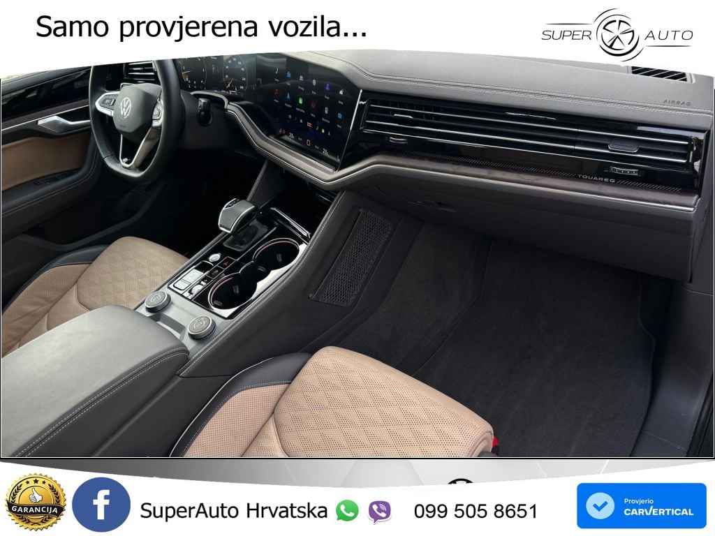 Volkswagen Touareg 3.0 V6 TDI (286 KS) 4MOTION Tiptronic ZRAČNI+ACC+GR SJED+KAM+PANO