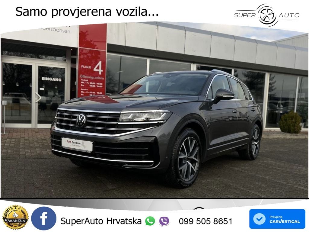 Volkswagen Touareg 3.0 V6 TDI (286 KS) 4MOTION Tiptronic ZRAČNI+ACC+GR SJED+KAM+PANO