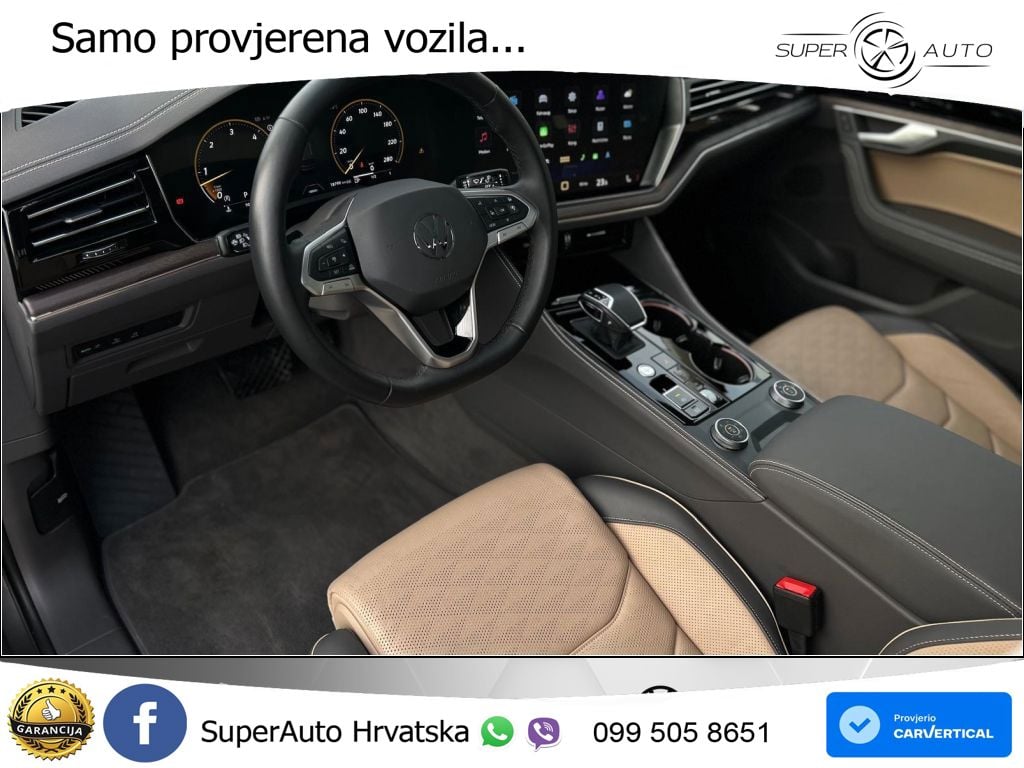 Volkswagen Touareg 3.0 V6 TDI (286 KS) 4MOTION Tiptronic ZRAČNI+ACC+GR SJED+KAM+PANO