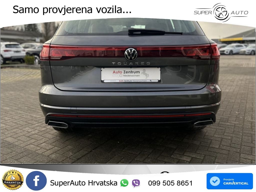 Volkswagen Touareg 3.0 V6 TDI (286 KS) 4MOTION Tiptronic ZRAČNI+ACC+GR SJED+KAM+PANO