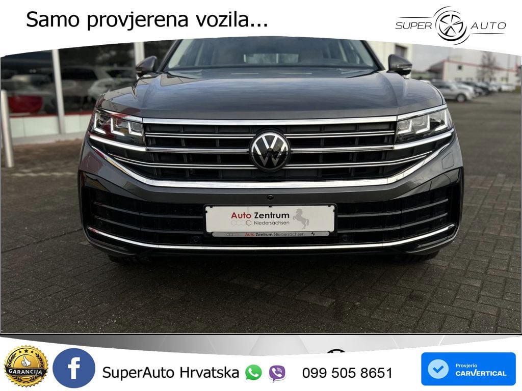 Volkswagen Touareg 3.0 V6 TDI (286 KS) 4MOTION Tiptronic ZRAČNI+ACC+GR SJED+KAM+PANO