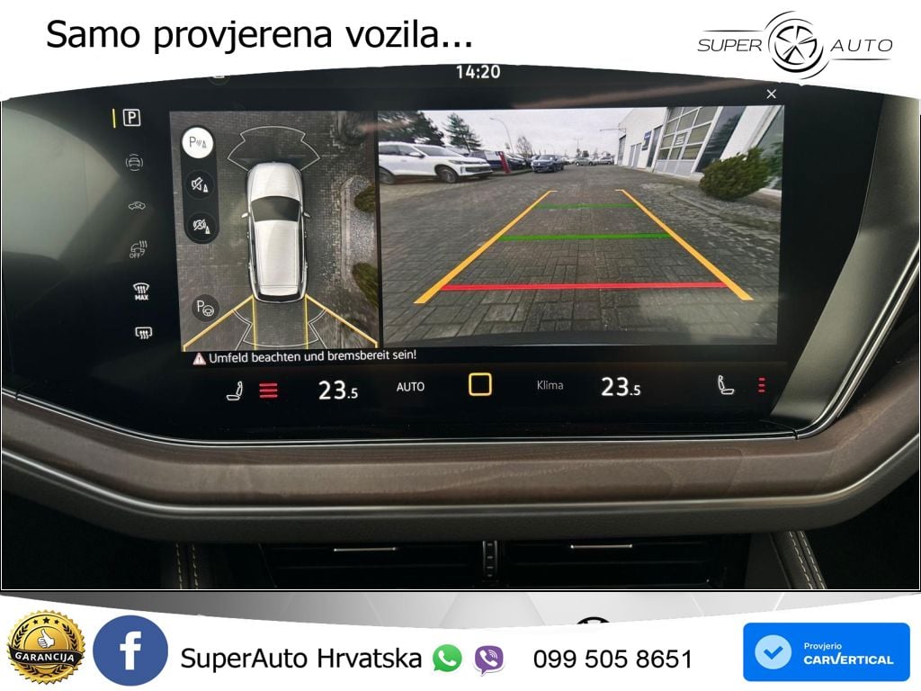 Volkswagen Touareg 3.0 V6 TDI (286 KS) 4MOTION Tiptronic ZRAČNI+ACC+GR SJED+KAM+PANO