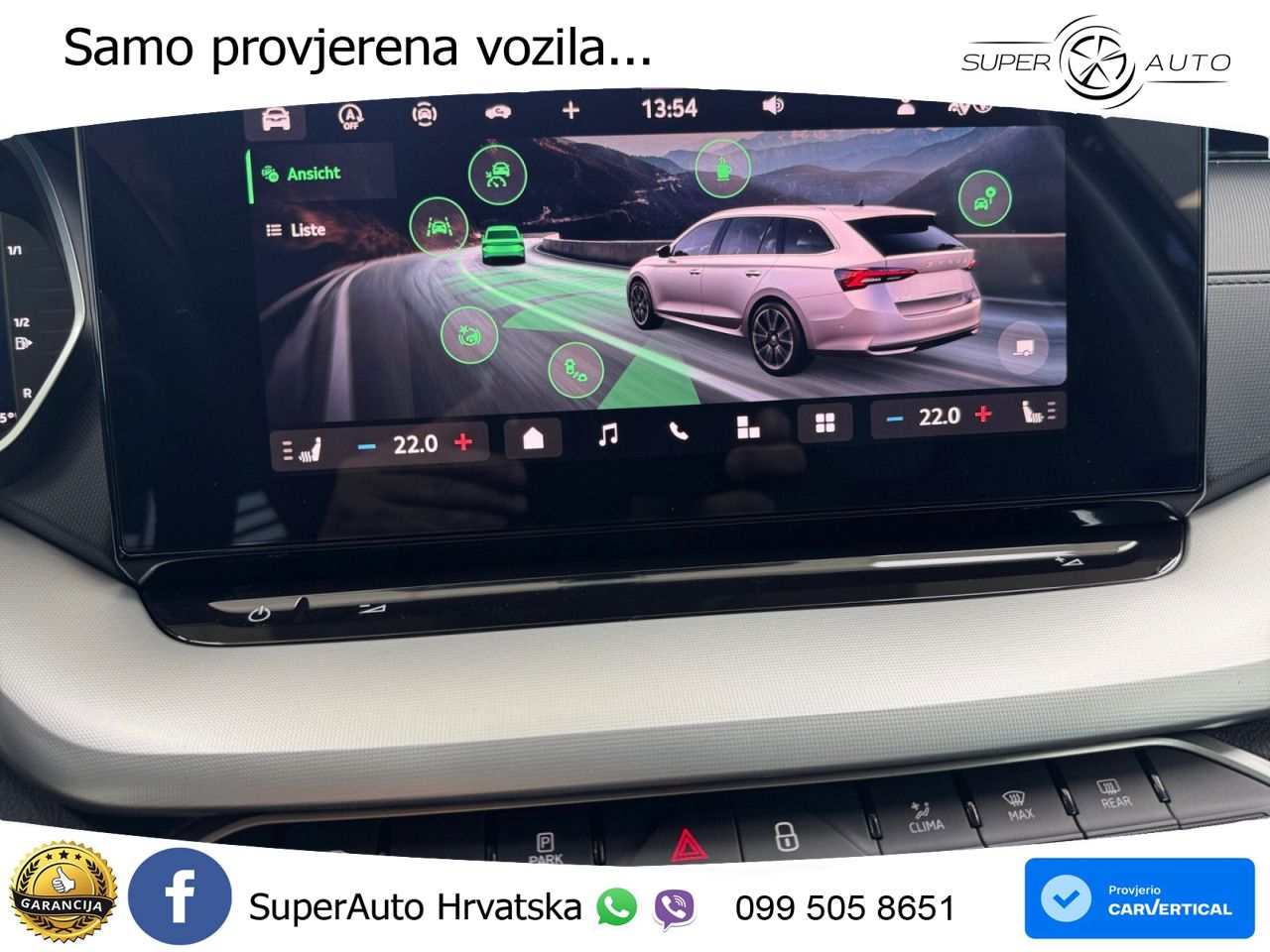 Škoda Octavia Combi 1.5 TSI (150 KS) DSG LED+GR SJED+ACC