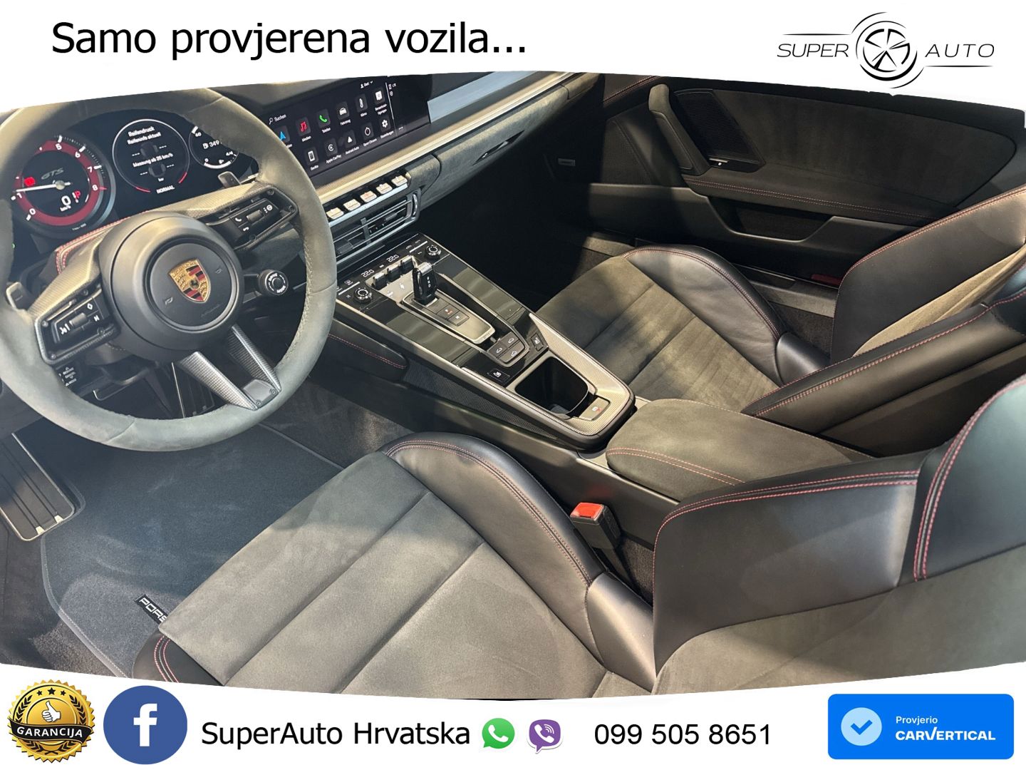 Porsche 911 Carrera 4 GTS 3.0 (480 KS) PDK LED+GR SJED+ACC
