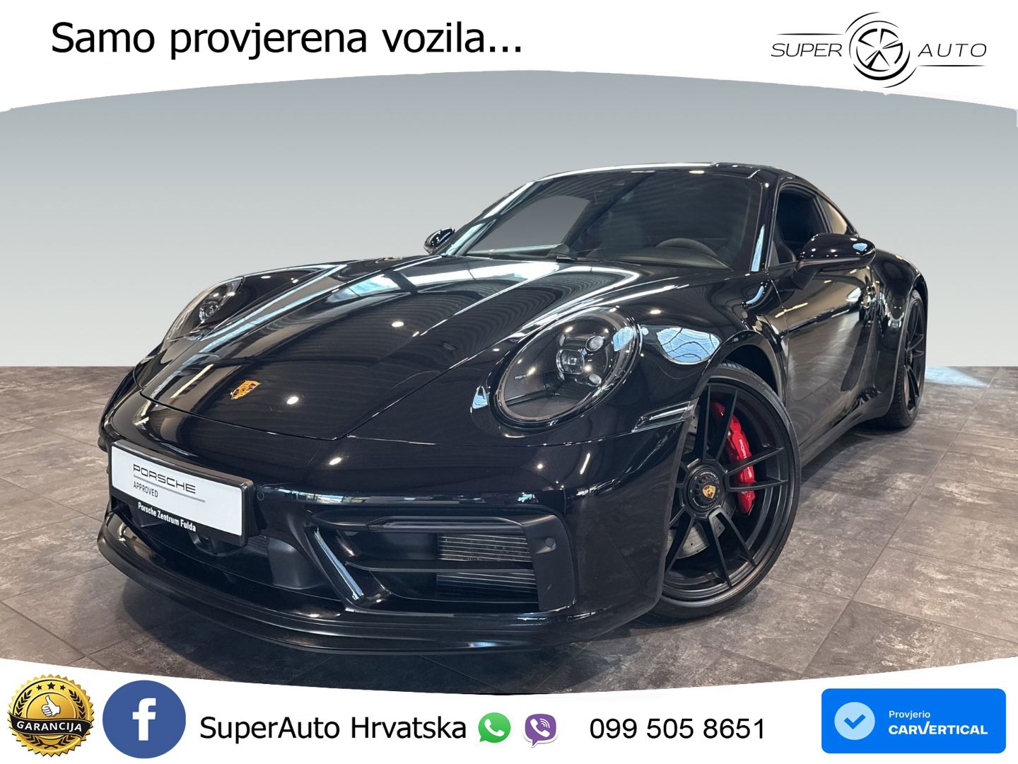 Porsche 911 Carrera 4 GTS 3.0 (480 KS) PDK LED+GR SJED+ACC