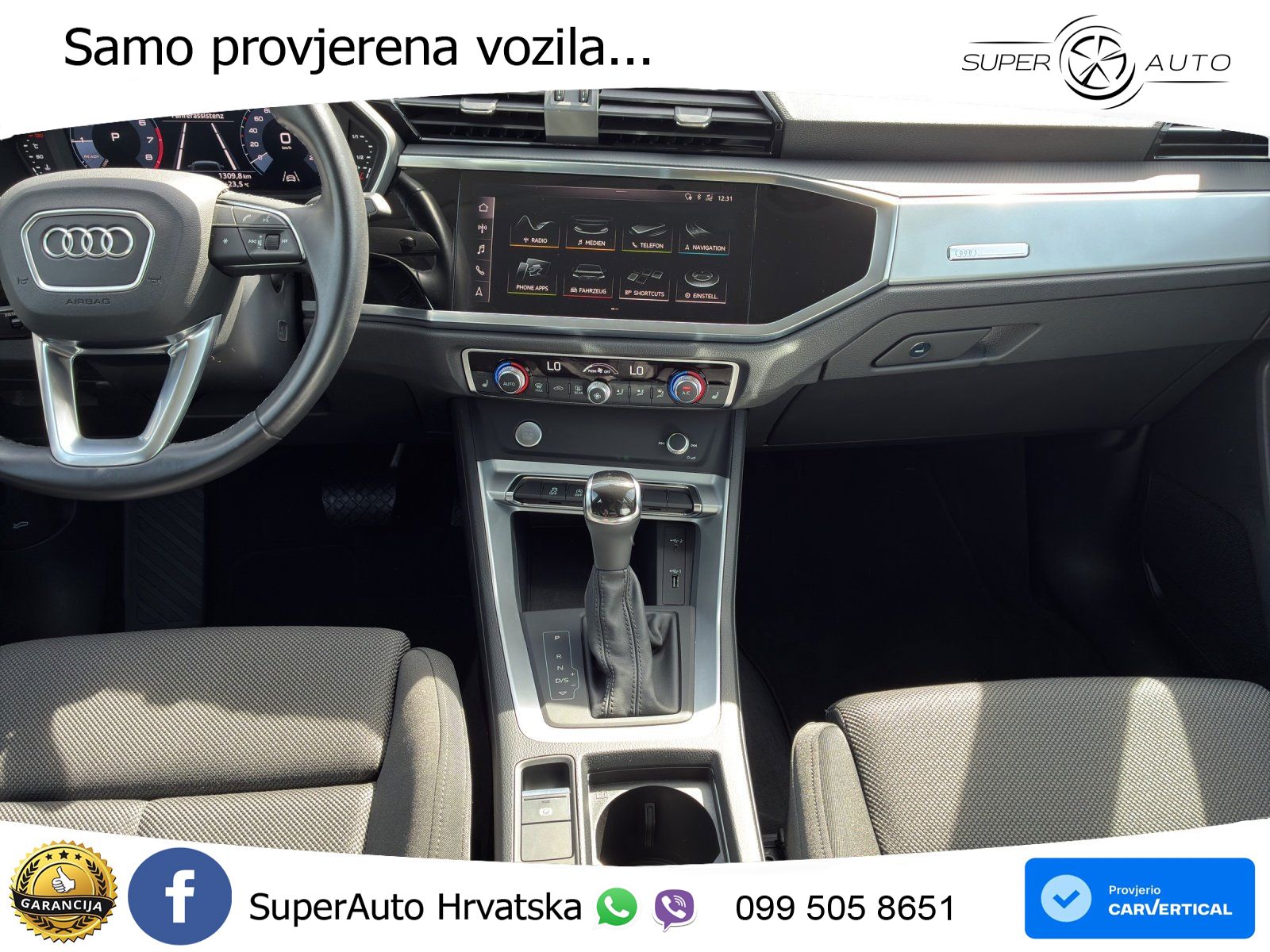 Audi Q3 35 TFSI (150 KS) S tronic advanced LED+GR SJED+ACC