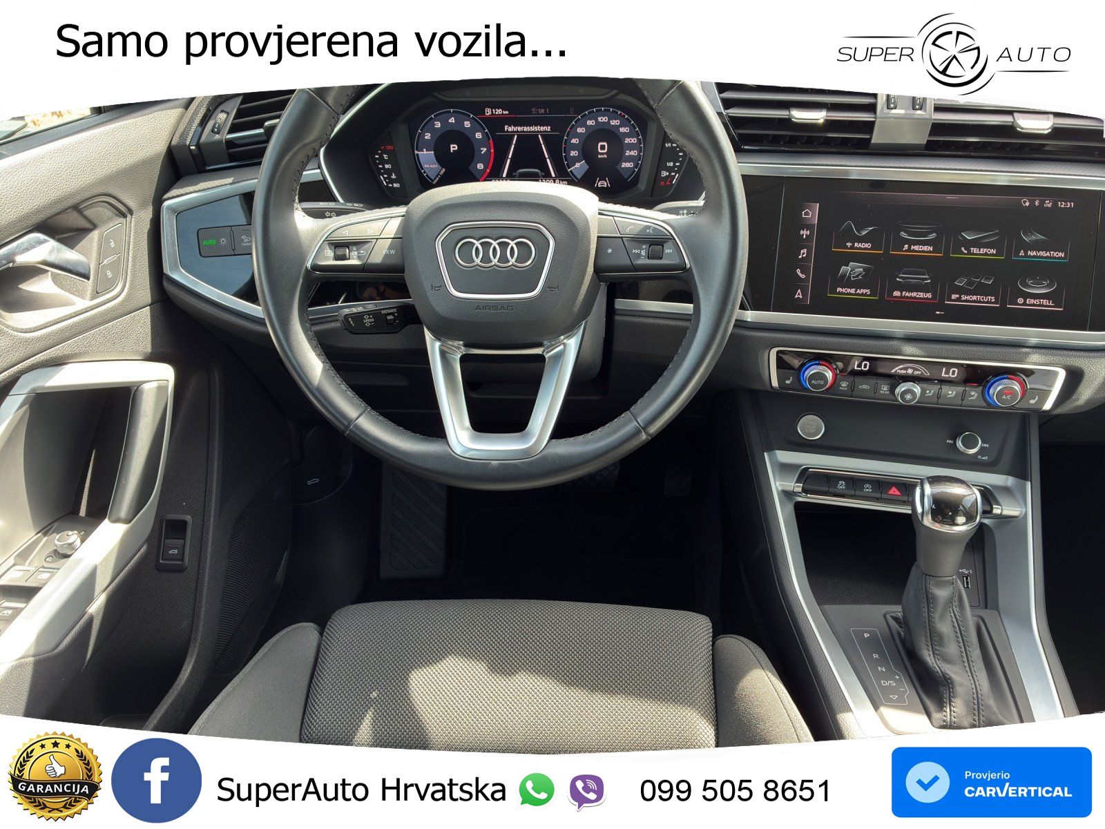 Audi Q3 35 TFSI (150 KS) S tronic advanced LED+GR SJED+ACC