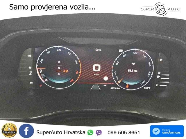 Škoda Octavia Combi RS 2.0 TSI (245 KS) DSG MATRIX+GR SJED+KAM