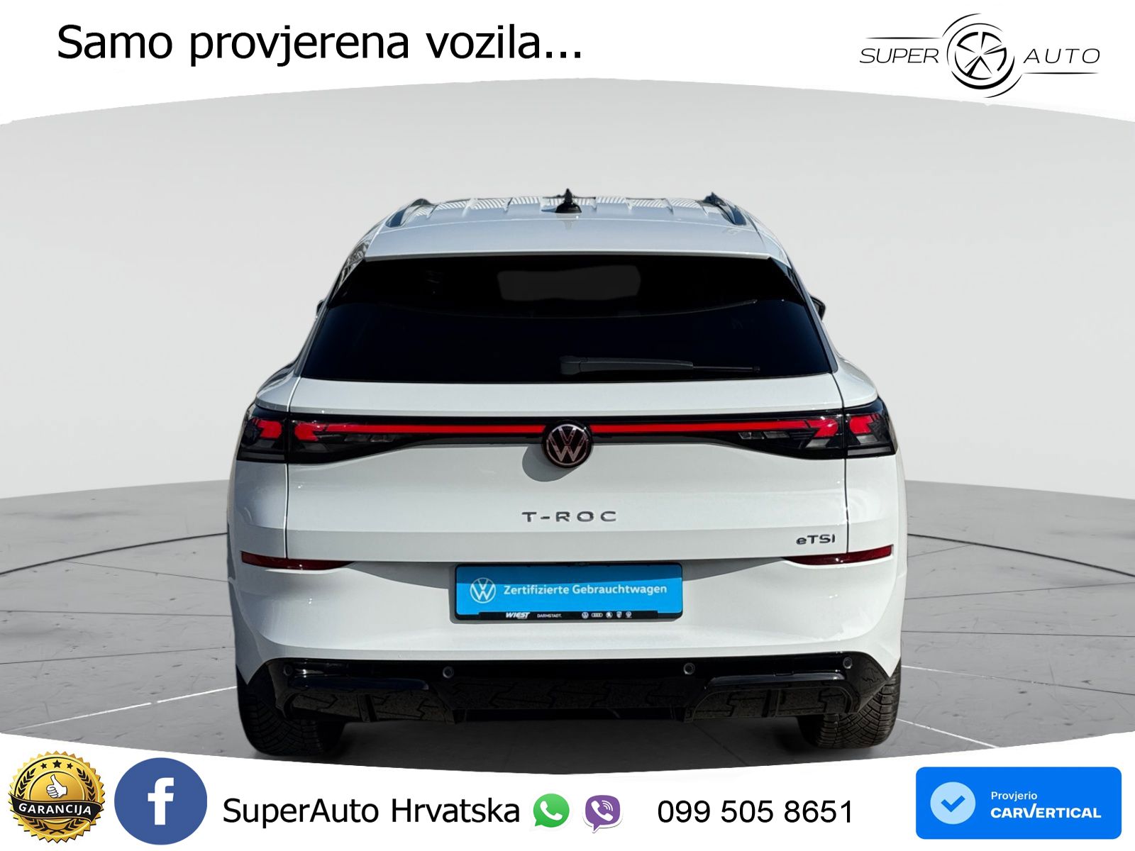 Volkswagen T-Roc II 1.5 eTSI (150 KS)  DSG LED+GR SJED+ACC