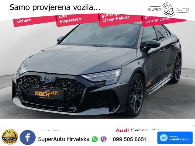 Audi RS3 Sedan 2.5 TFSI (400 KS) quattro S tronic LED+GR SJED+ACC