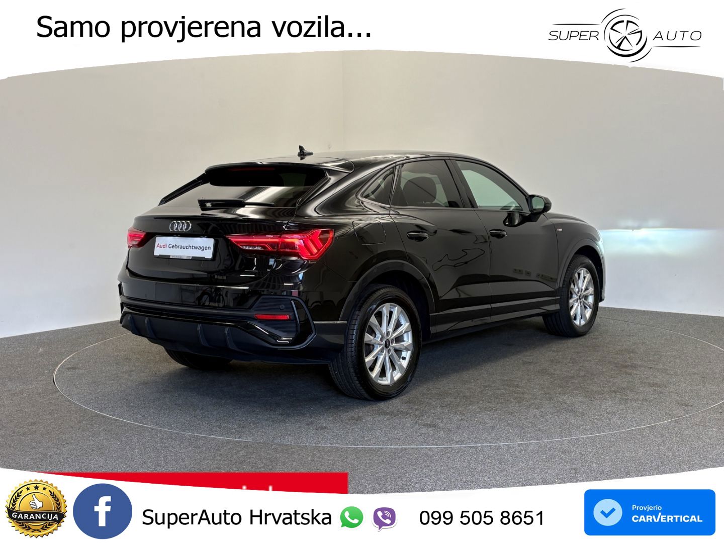 Audi Q3 Sportback 45 TFSIe (245 KS) S tronic LED+GR SJED+ACC