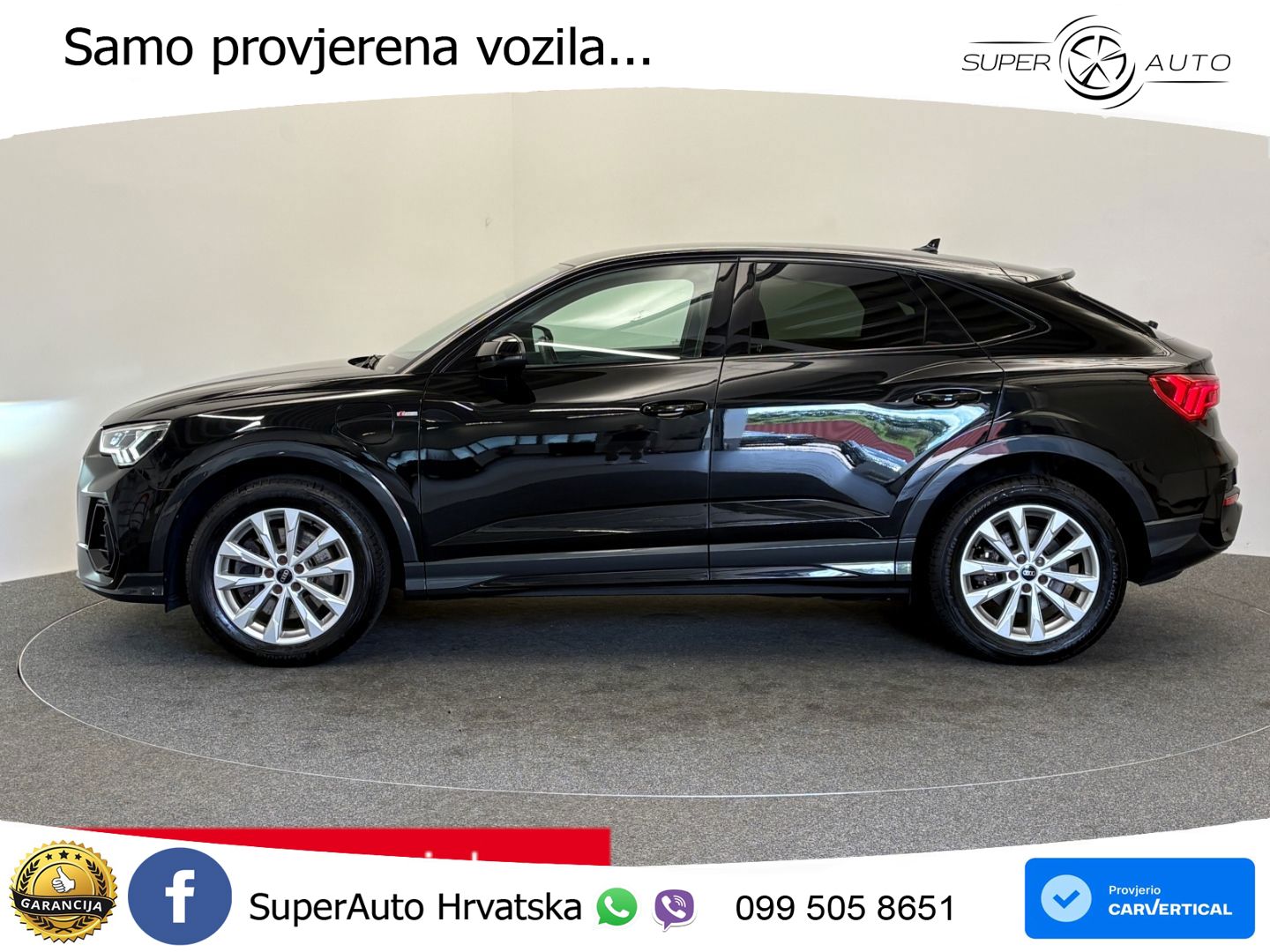 Audi Q3 Sportback 45 TFSIe (245 KS) S tronic LED+GR SJED+ACC