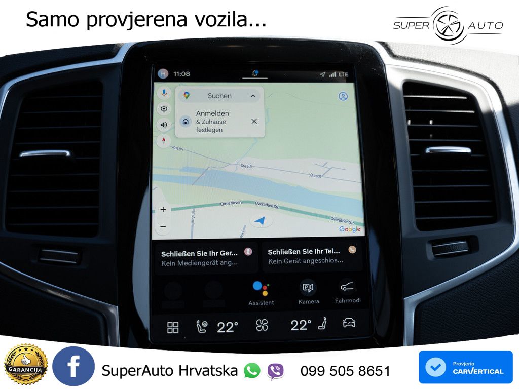 Volvo XC90 2.0 T8 AWD Automatic LED+GR SJED+ACC