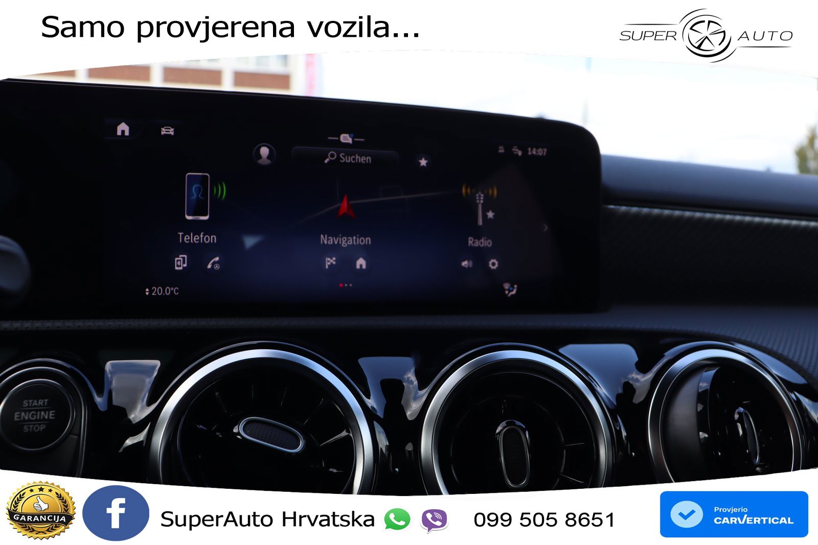 Mercedes-Benz A 250e 8G-DCT LED+GR SJED+ACC