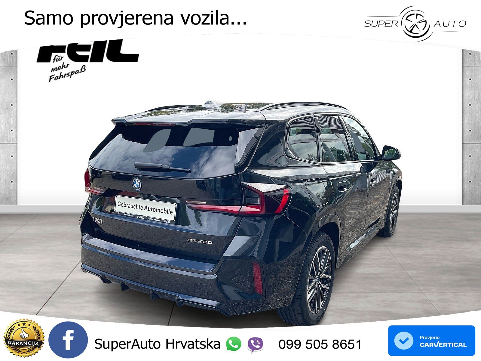 BMW iX1 66.5 kWh (204 KS) eDrive20