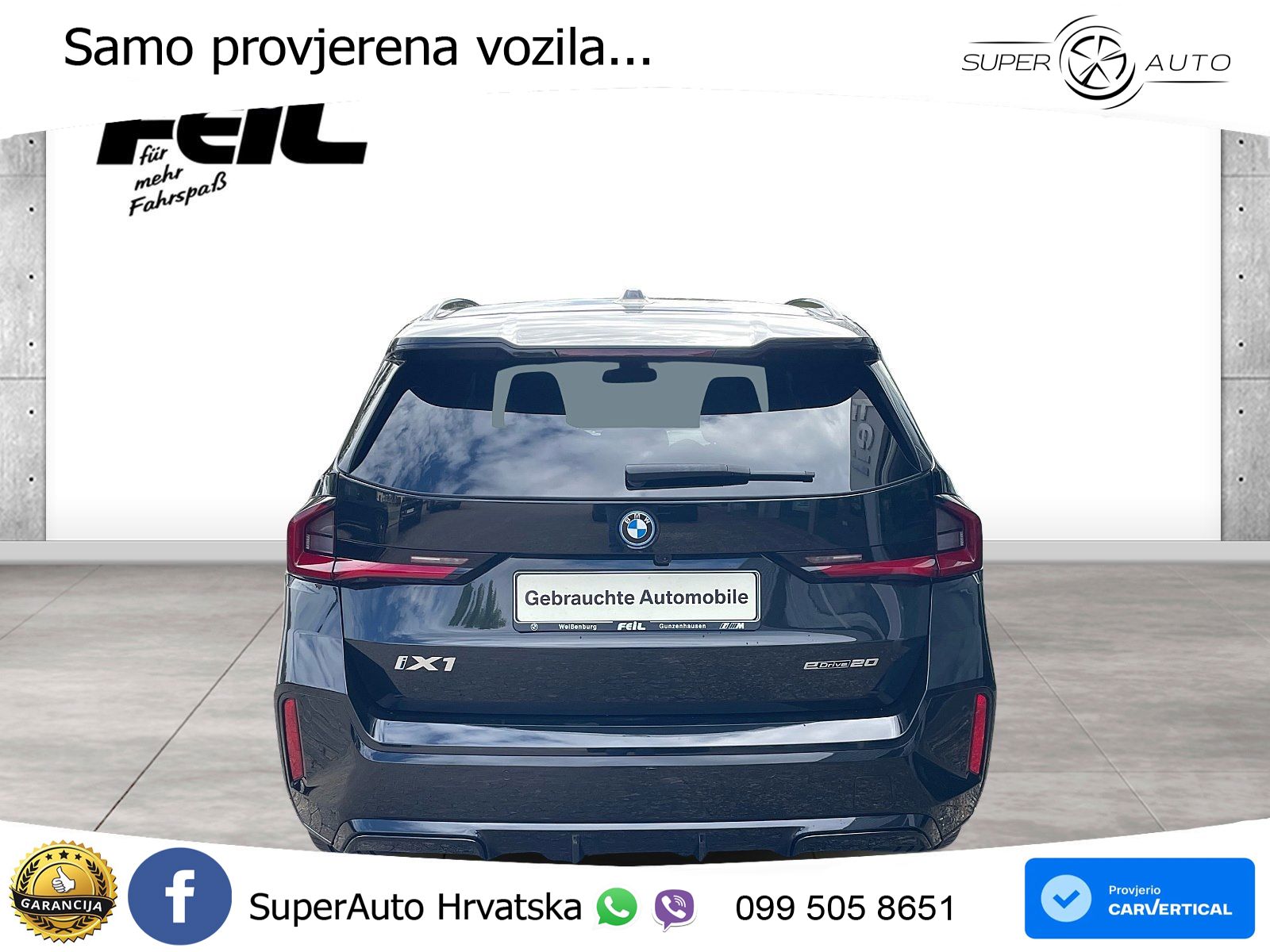BMW iX1 66.5 kWh (204 KS) eDrive20