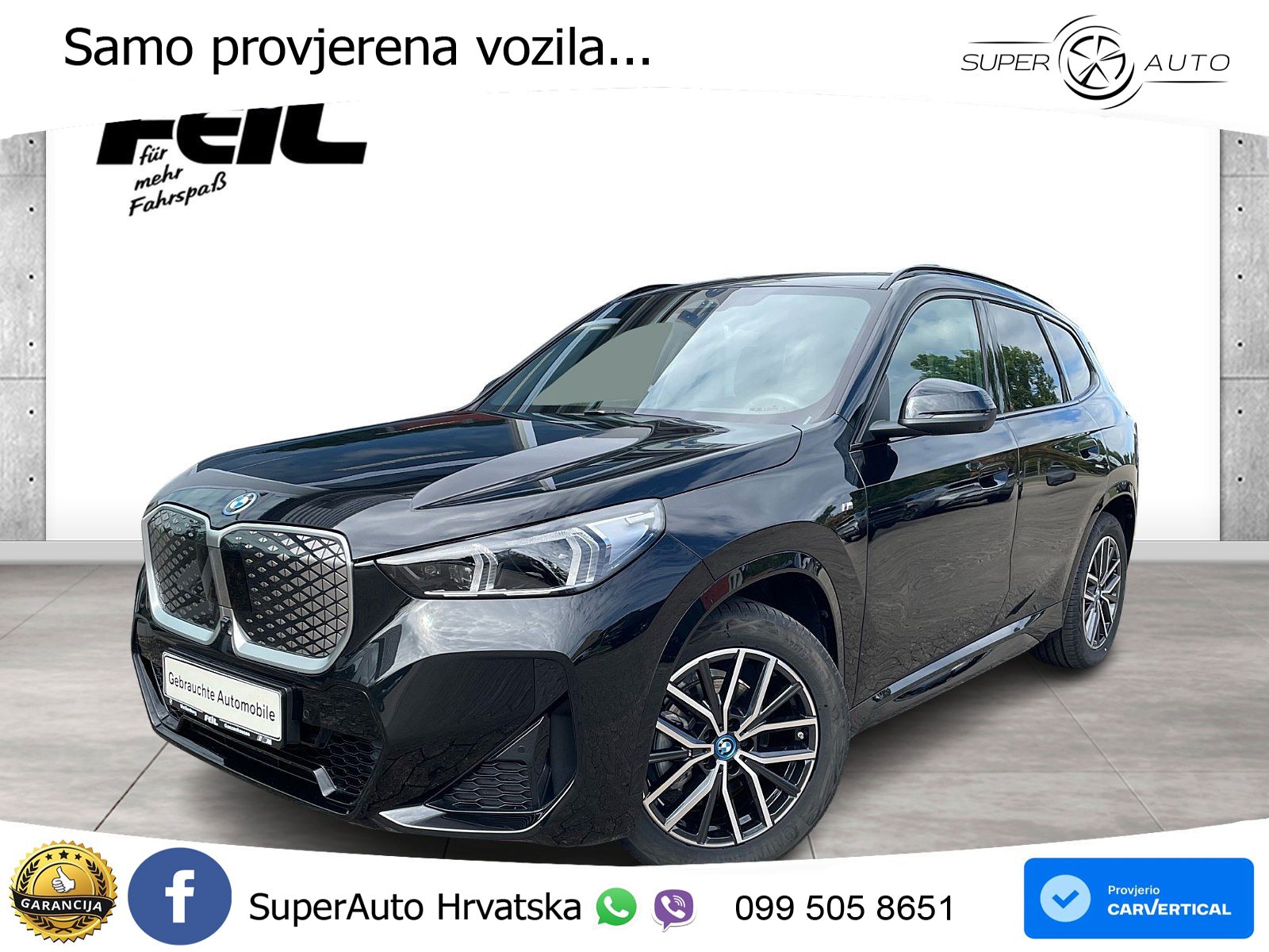 BMW iX1 66.5 kWh (204 KS) eDrive20
