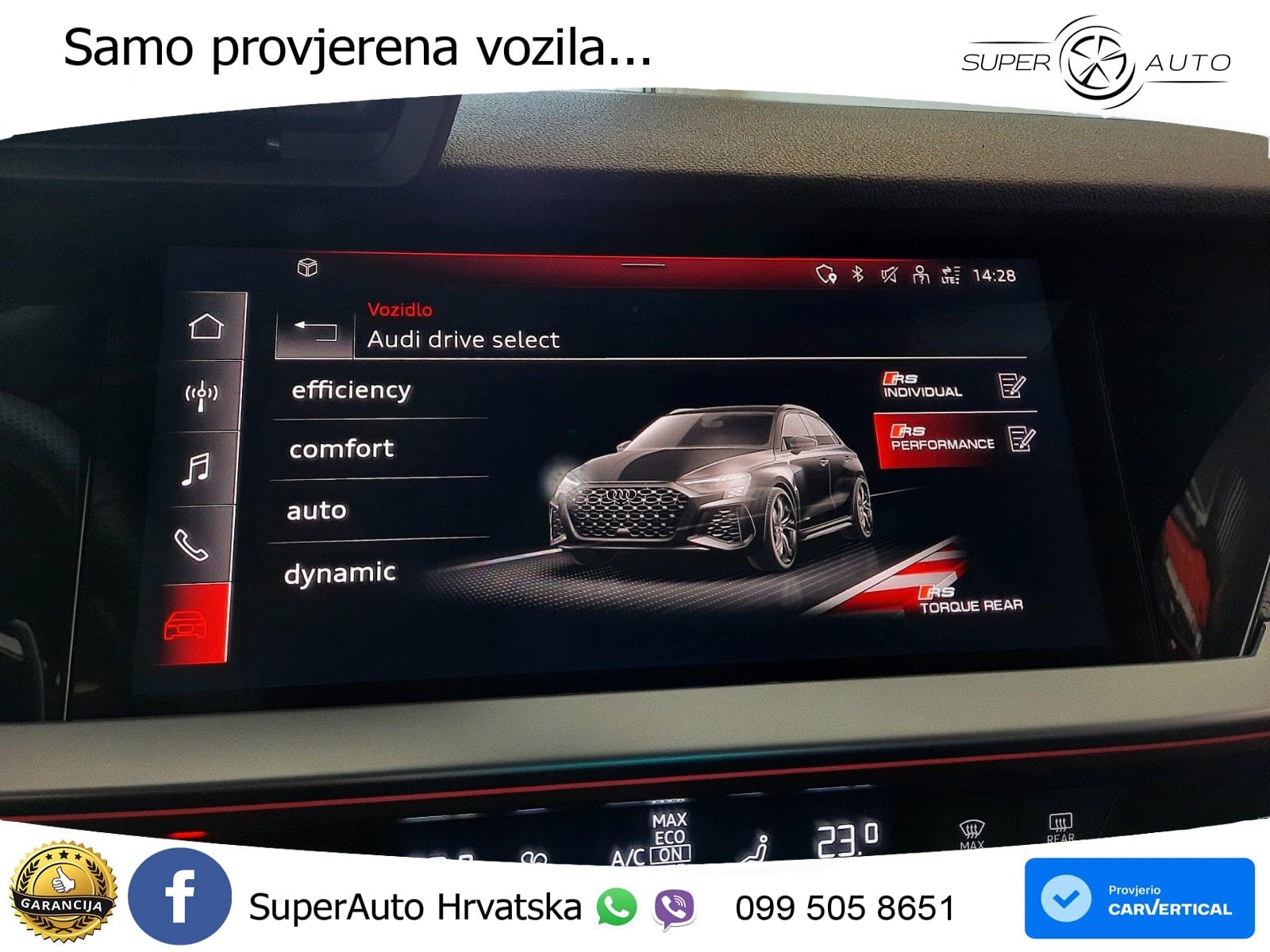 Audi RS3 Sportback 2.5 TFSI (400 KS) quattro S tronic LED+GR SJED+ACC