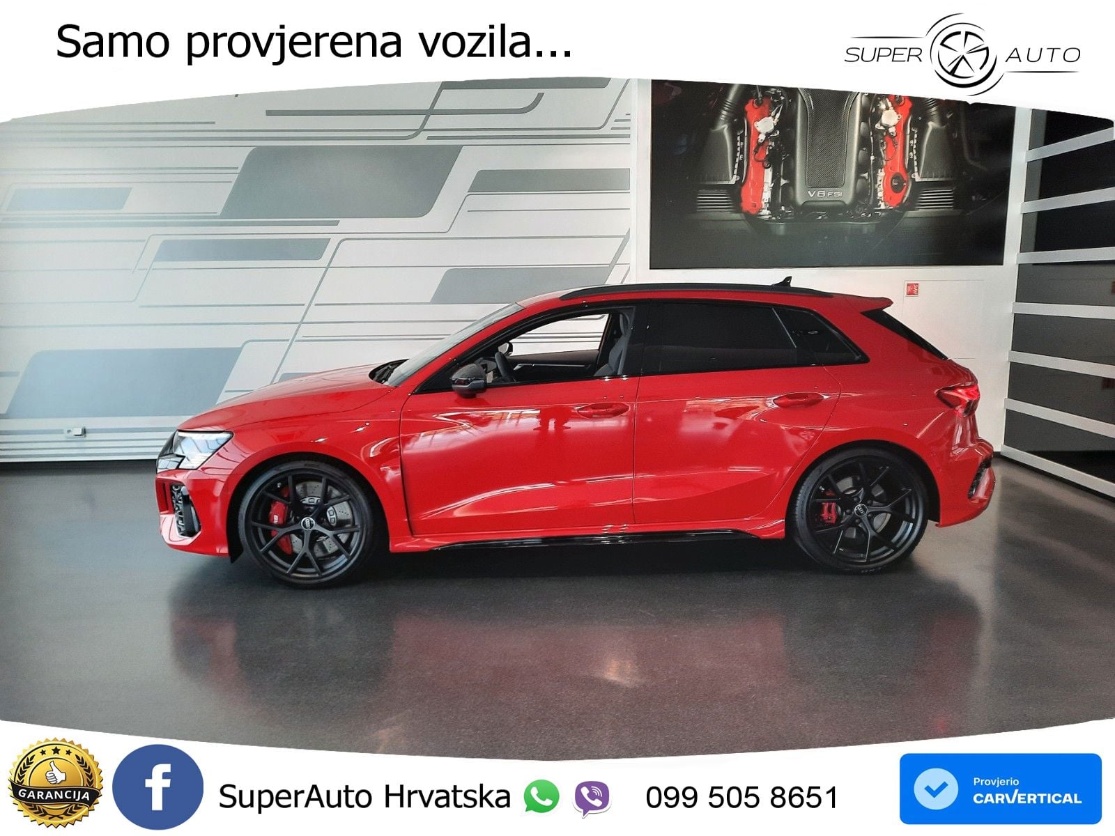Audi RS3 Sportback 2.5 TFSI (400 KS) quattro S tronic LED+GR SJED+ACC