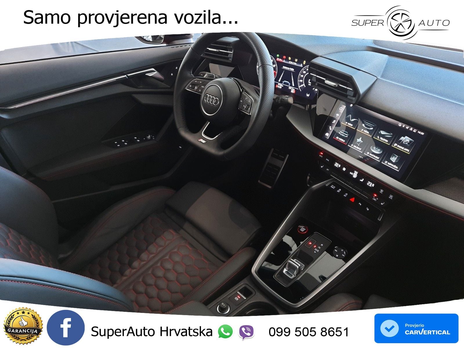 Audi RS3 Sportback 2.5 TFSI (400 KS) quattro S tronic LED+GR SJED+ACC