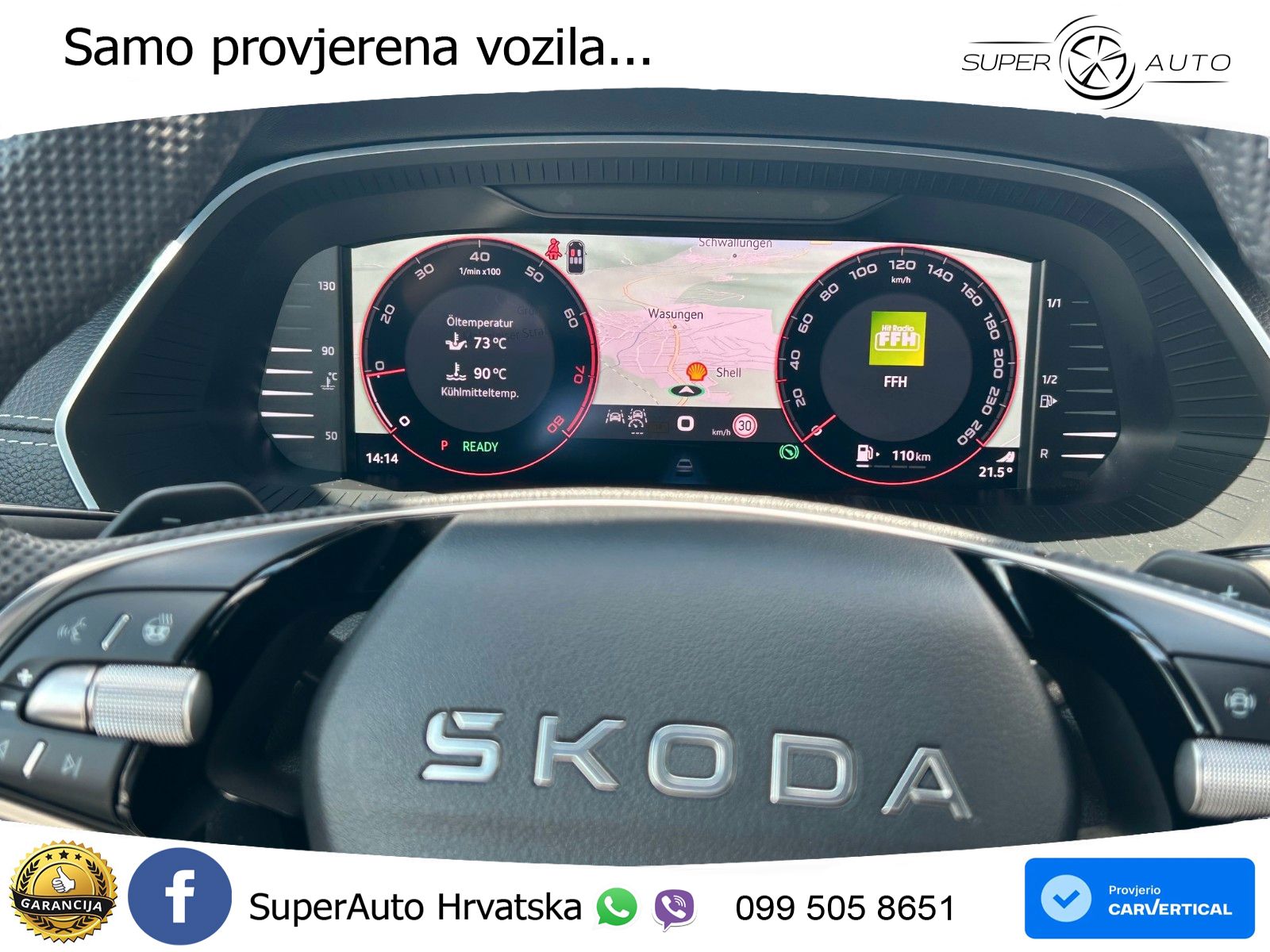 Škoda Octavia Combi 1.5 TSI (150 KS) DSG SportLine MATRIX+GR SJED+KAM