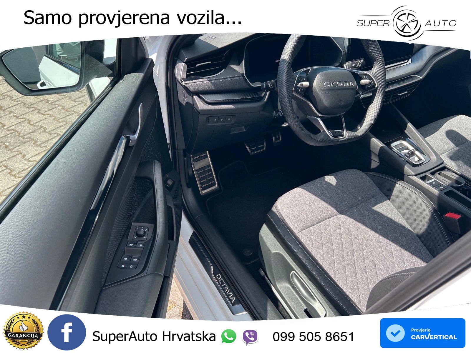 Škoda Octavia Combi 1.5 TSI (150 KS) DSG SportLine MATRIX+GR SJED+KAM