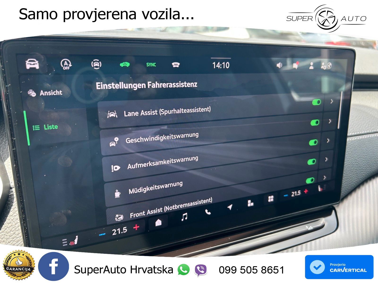 Škoda Octavia Combi 1.5 TSI (150 KS) DSG SportLine MATRIX+GR SJED+KAM