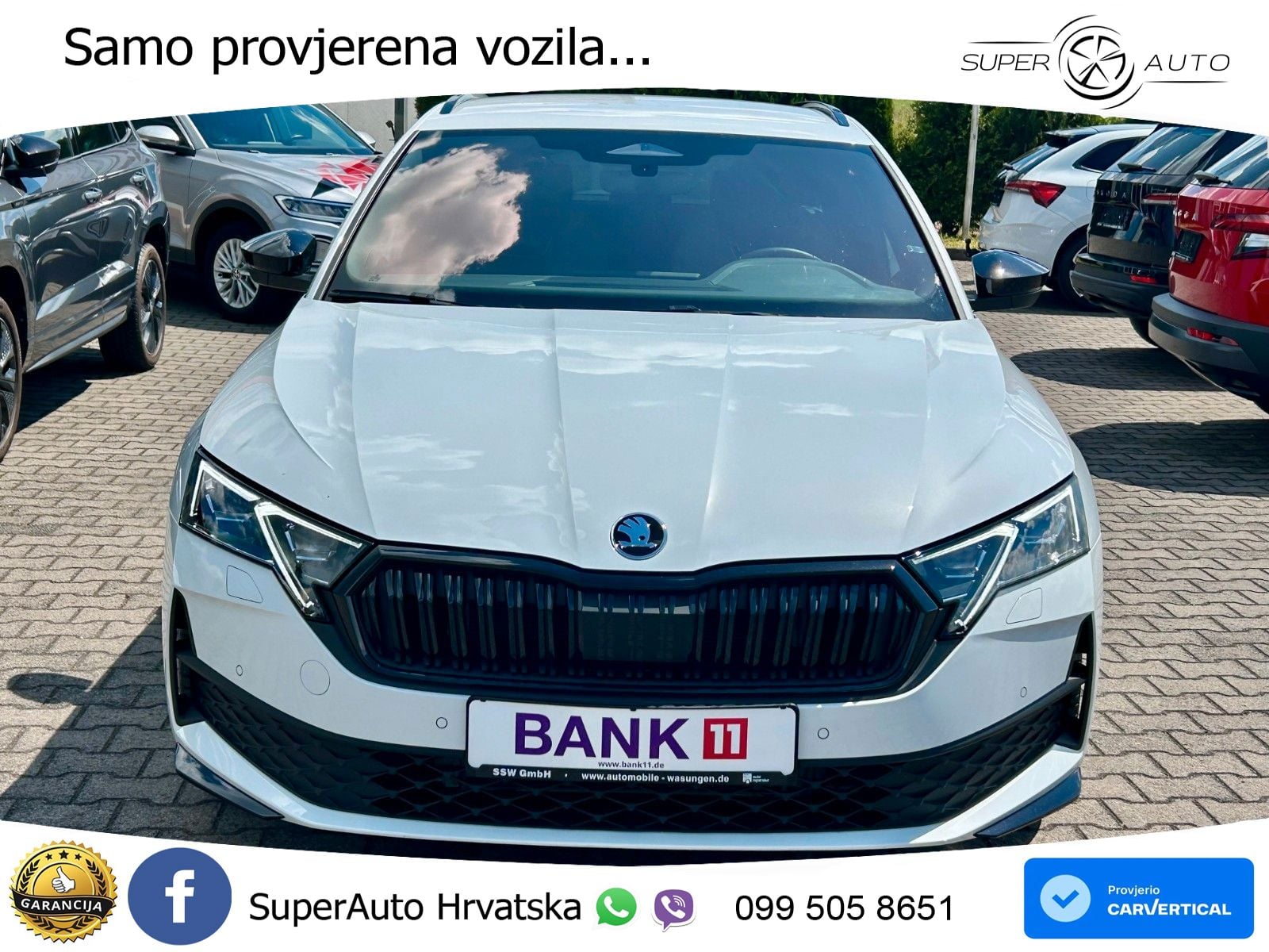 Škoda Octavia Combi 1.5 TSI (150 KS) DSG SportLine MATRIX+GR SJED+KAM
