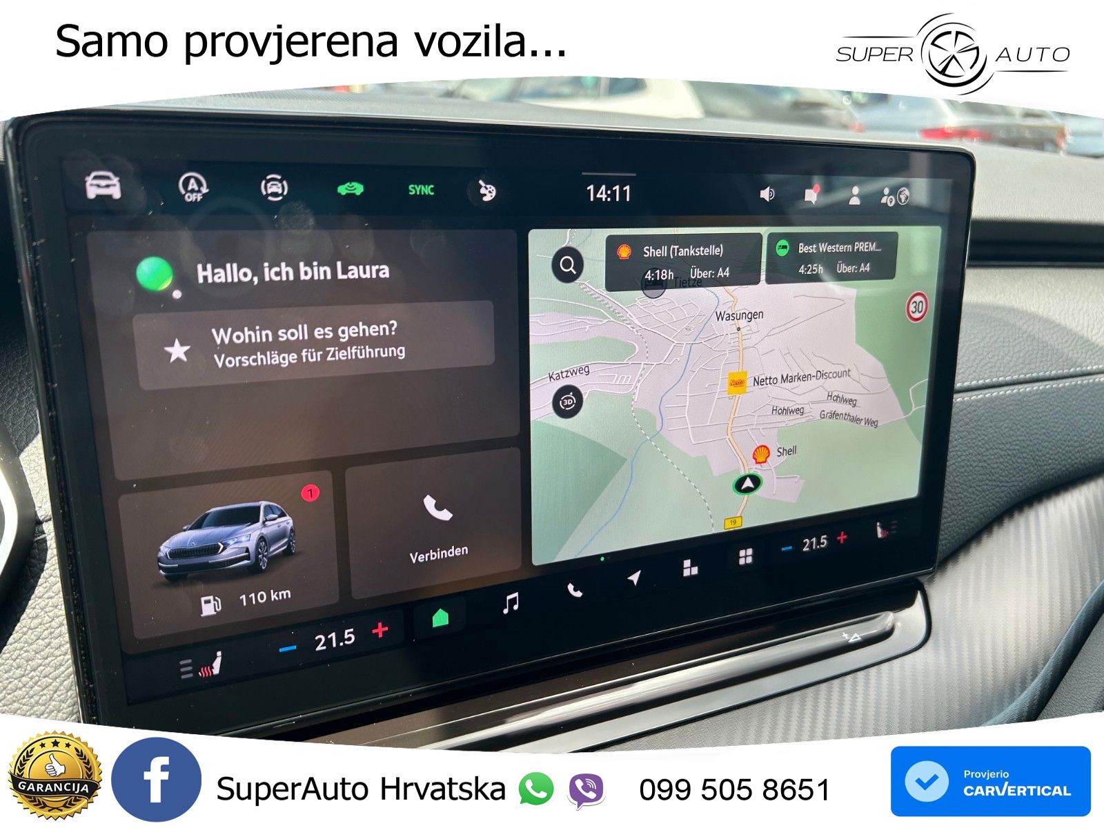 Škoda Octavia Combi 1.5 TSI (150 KS) DSG SportLine MATRIX+GR SJED+KAM