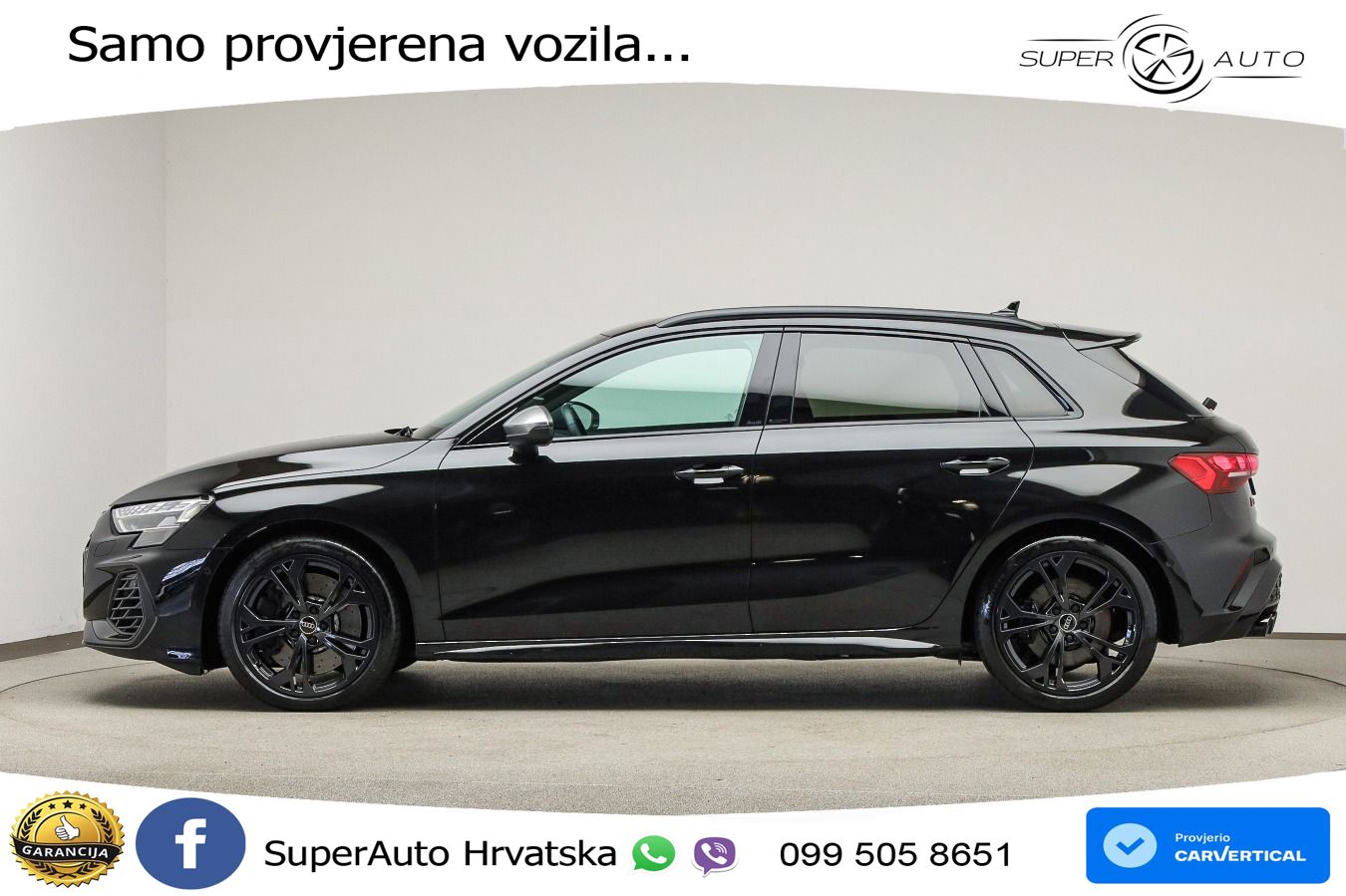 Audi S3 2.0 TFSI (333 KS) quattro S tronic MATRIX+GR SJED+KAM