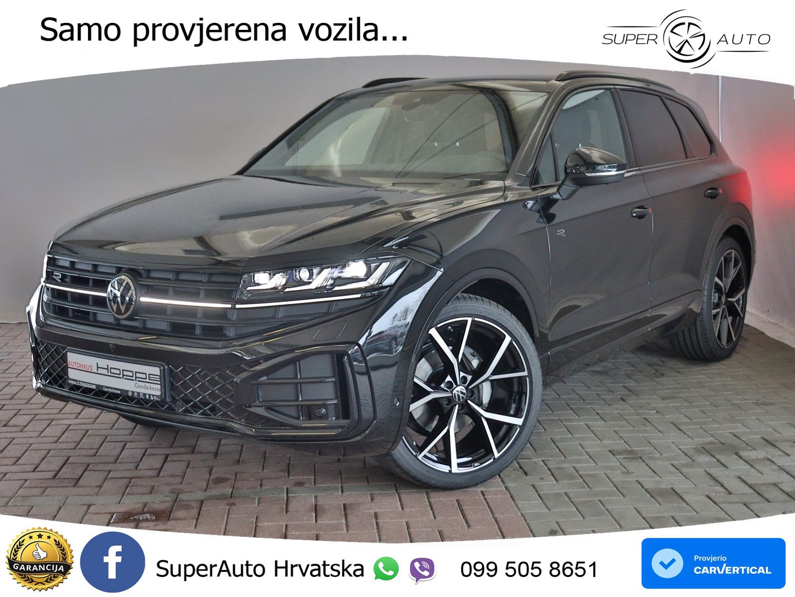 Volkswagen Touareg 3.0 V6 TDI (286 KS) 4MOTION Tiptronic ZRAČNI+ACC+GR SJED+KAM+PANO