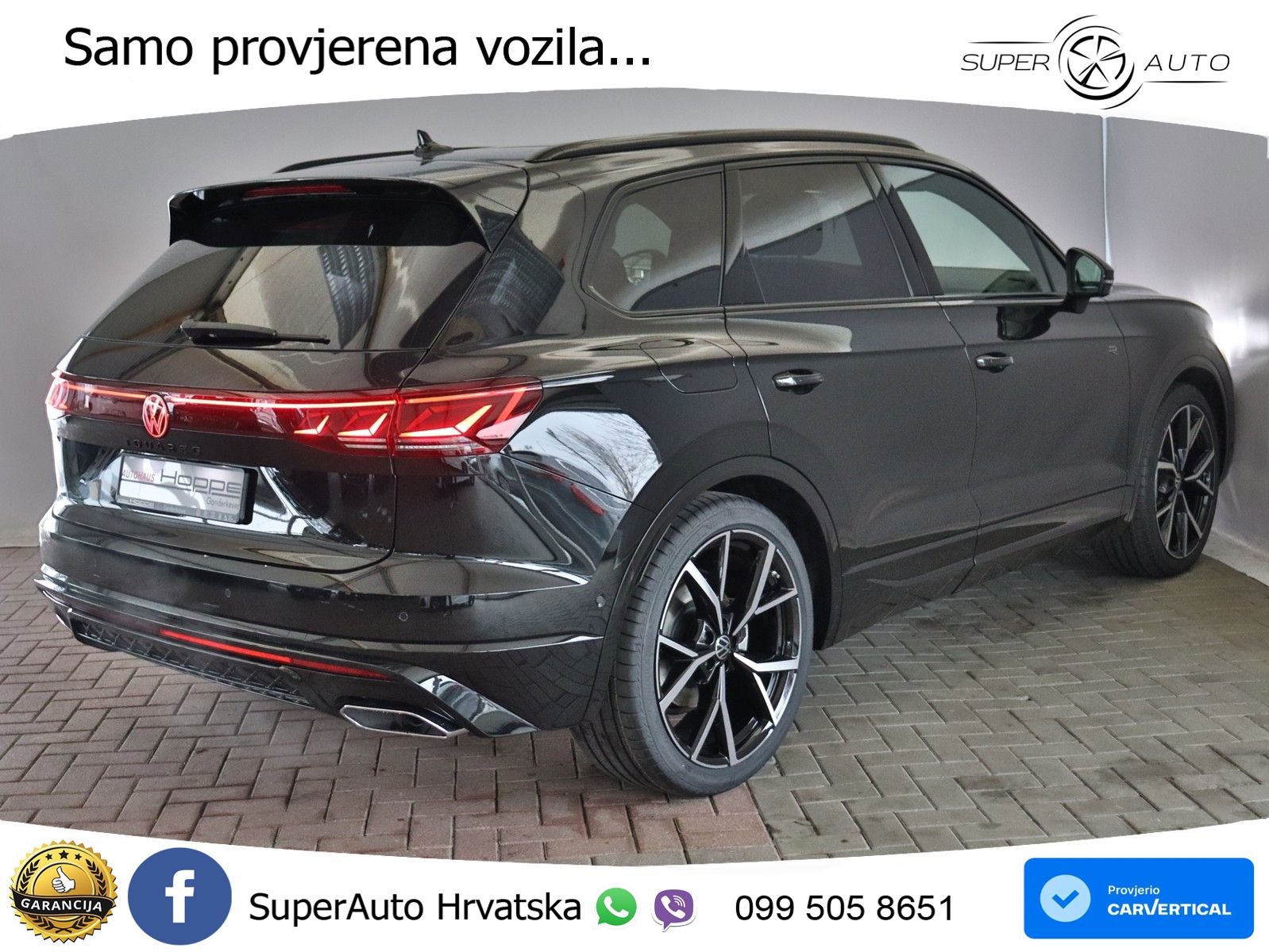 Volkswagen Touareg 3.0 V6 TDI (286 KS) 4MOTION Tiptronic ZRAČNI+ACC+GR SJED+KAM+PANO