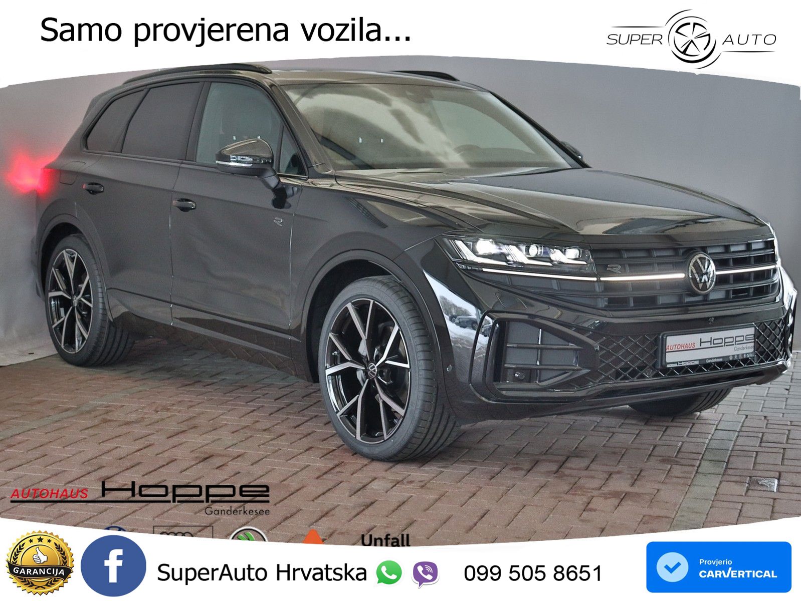 Volkswagen Touareg 3.0 V6 TDI (286 KS) 4MOTION Tiptronic ZRAČNI+ACC+GR SJED+KAM+PANO