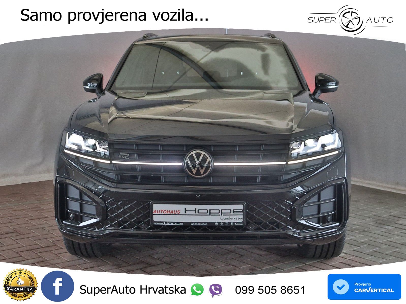 Volkswagen Touareg 3.0 V6 TDI (286 KS) 4MOTION Tiptronic ZRAČNI+ACC+GR SJED+KAM+PANO