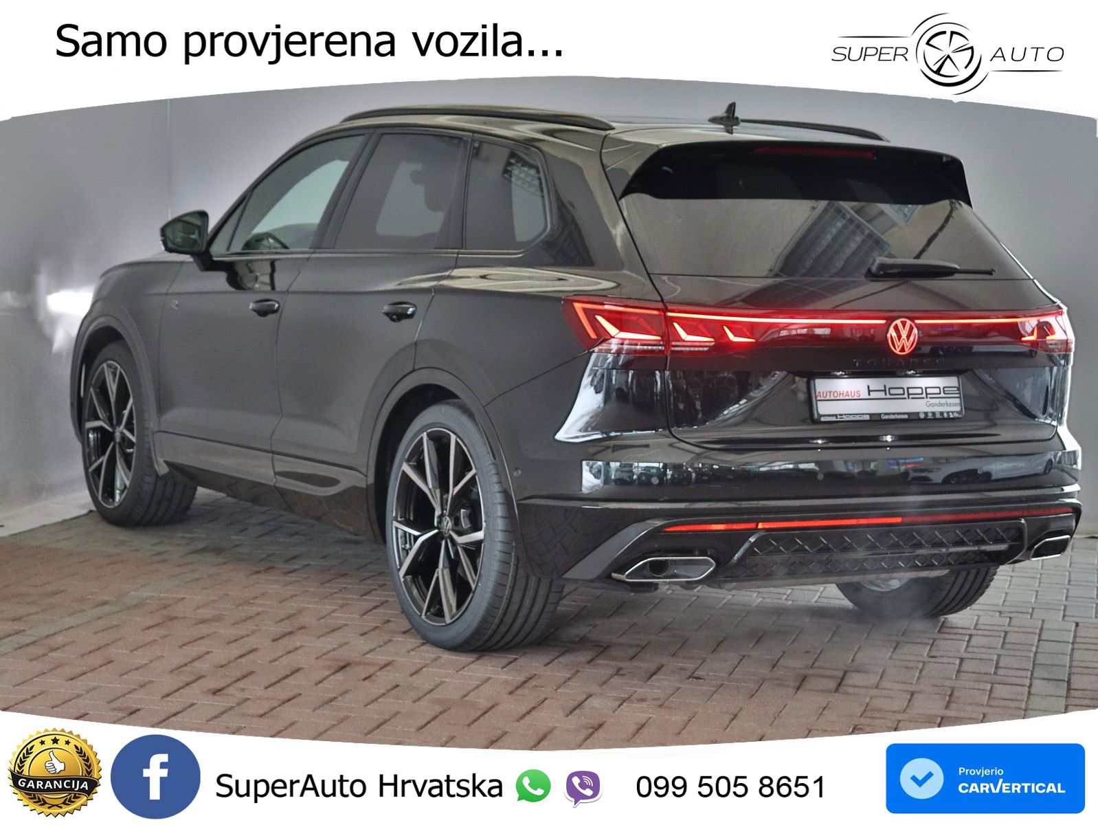 Volkswagen Touareg 3.0 V6 TDI (286 KS) 4MOTION Tiptronic ZRAČNI+ACC+GR SJED+KAM+PANO