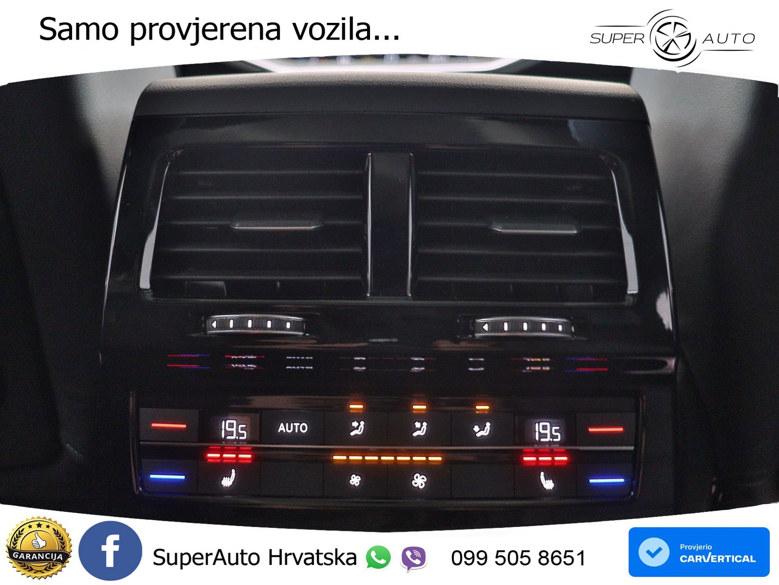 Volkswagen Touareg 3.0 V6 TDI (286 KS) 4MOTION Tiptronic ZRAČNI+ACC+GR SJED+KAM+PANO