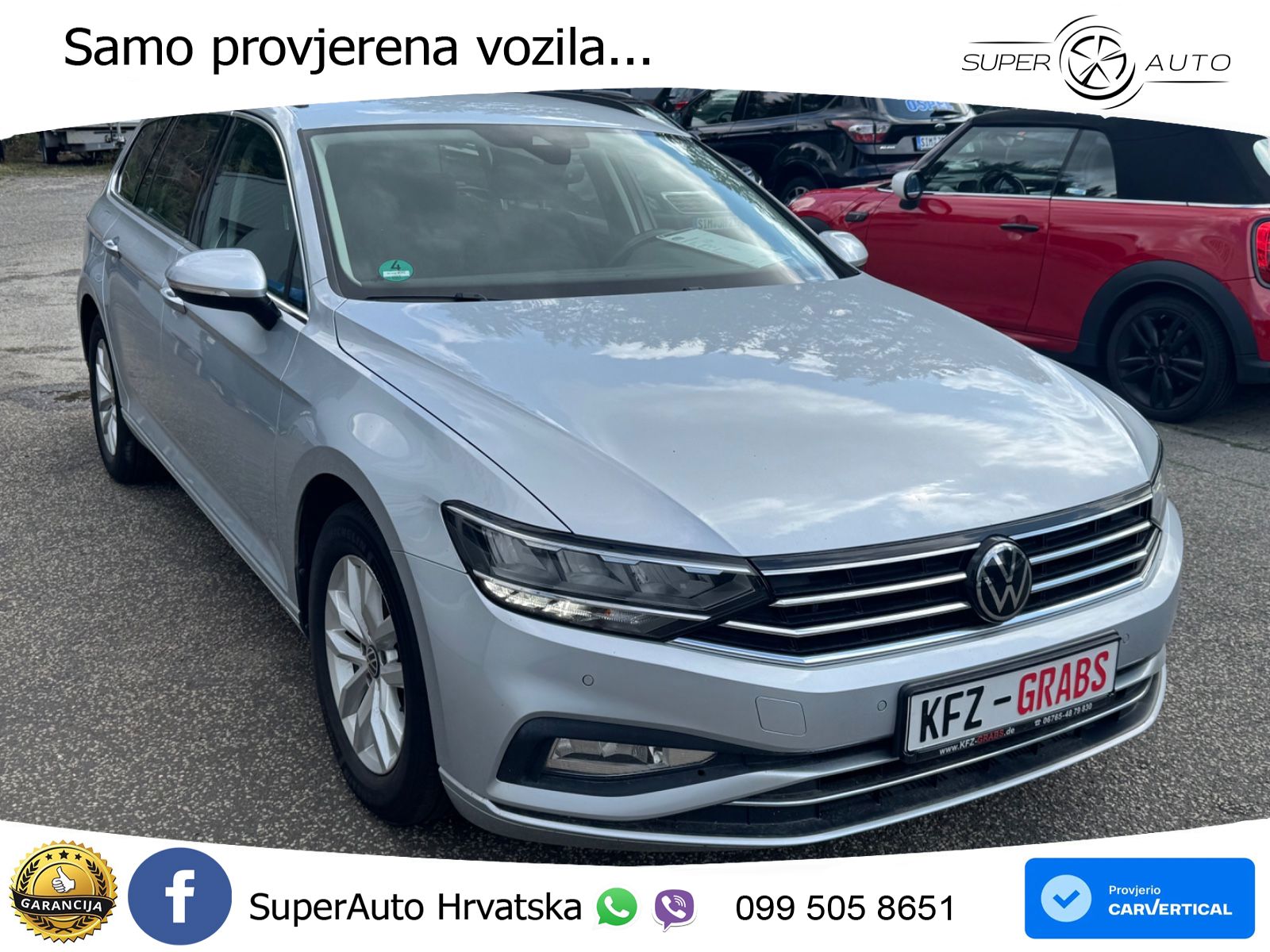 Volkswagen Passat Variant 2.0 TDI (150 KS) DSG Business LED+GR SJED+ACC