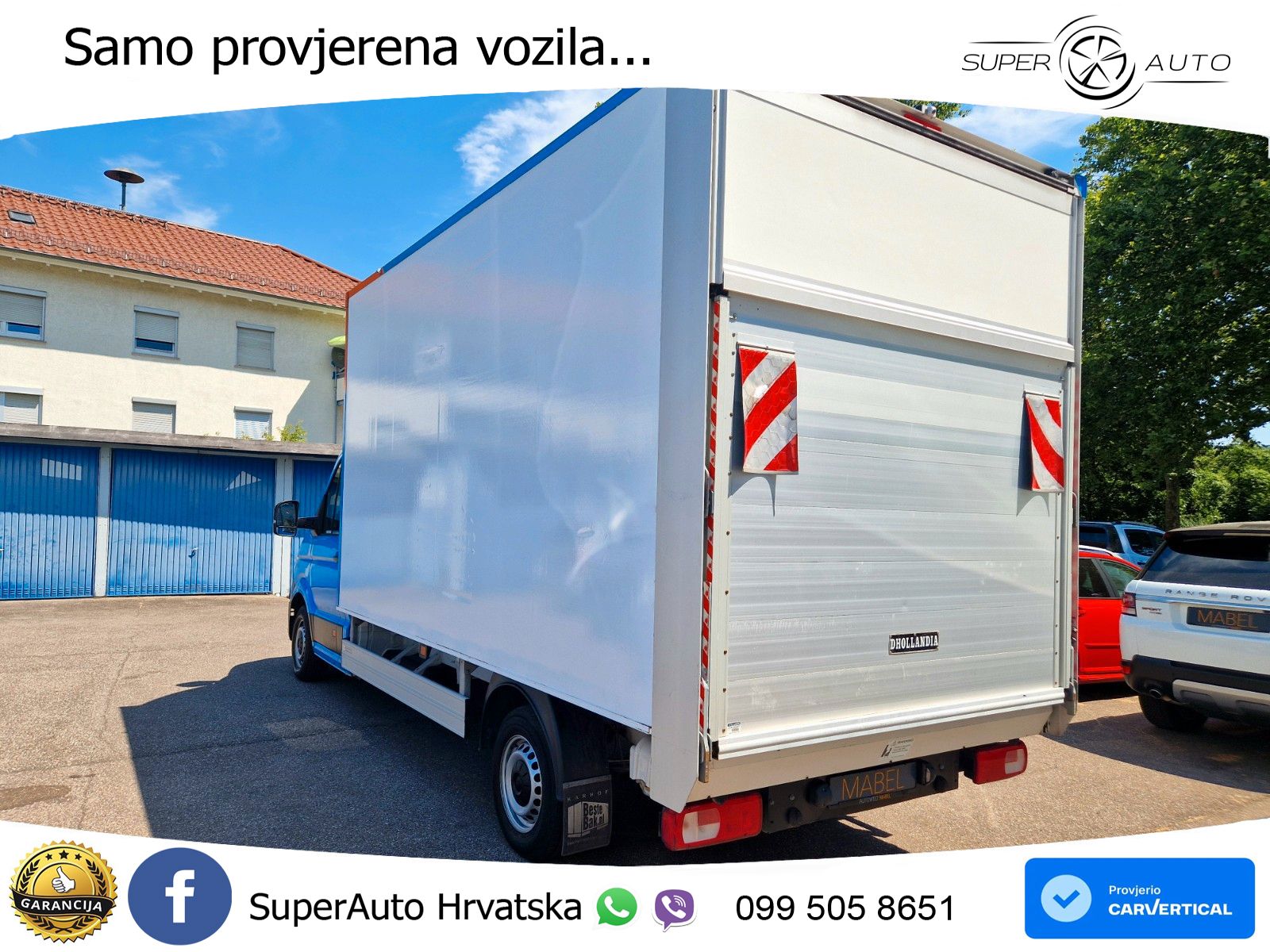 Volkswagen Crafter Koffer 35 lang FWD LADEBORDWAND+KAMERA 140 KS