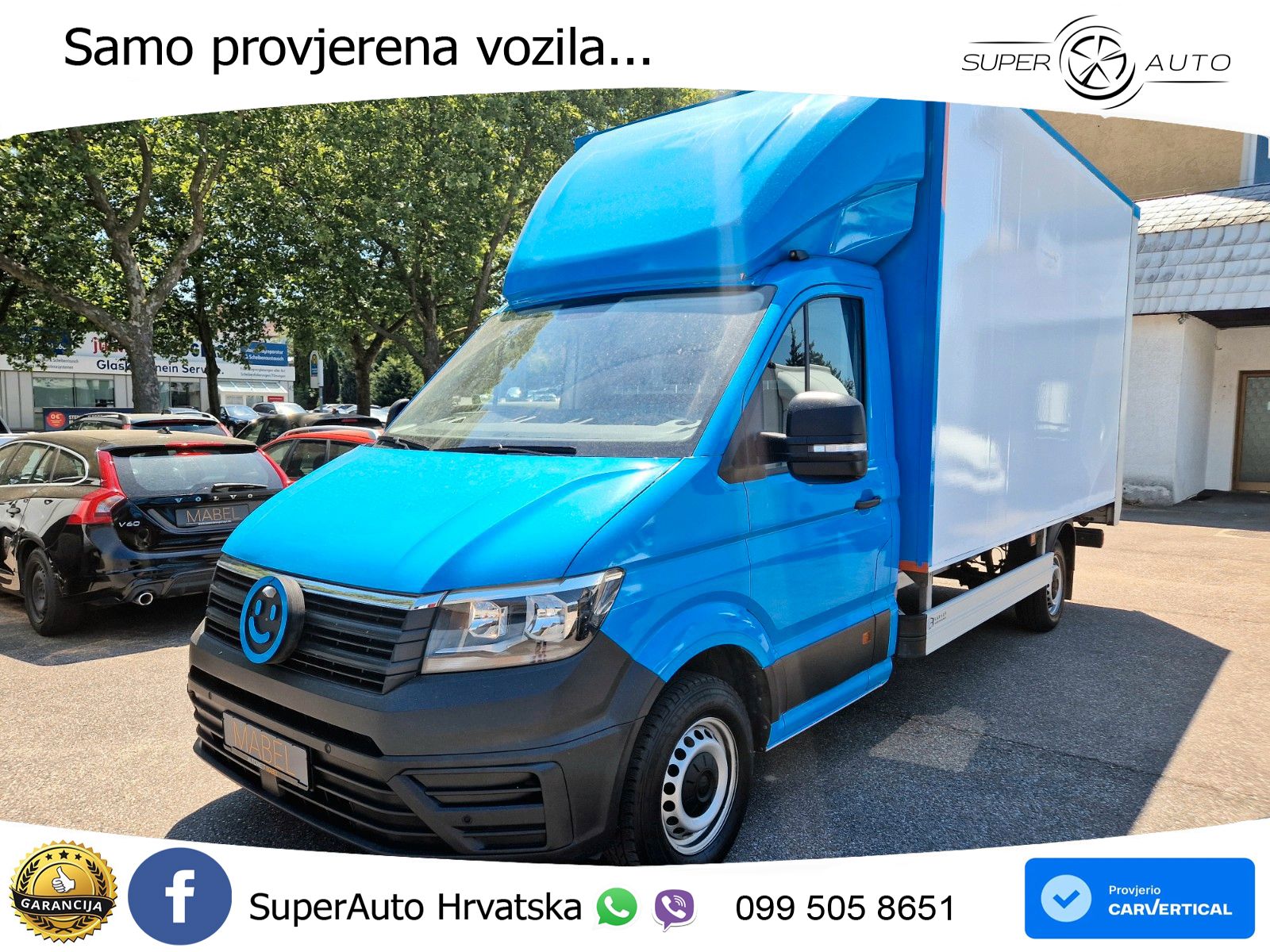 Volkswagen Crafter Koffer 35 lang FWD LADEBORDWAND+KAMERA 140 KS