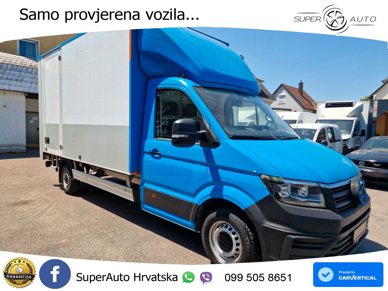 Volkswagen Crafter Koffer 35 lang FWD LADEBORDWAND+KAMERA 140 KS
